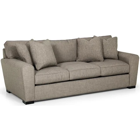 Casual Sofa with Loose Pillow Back